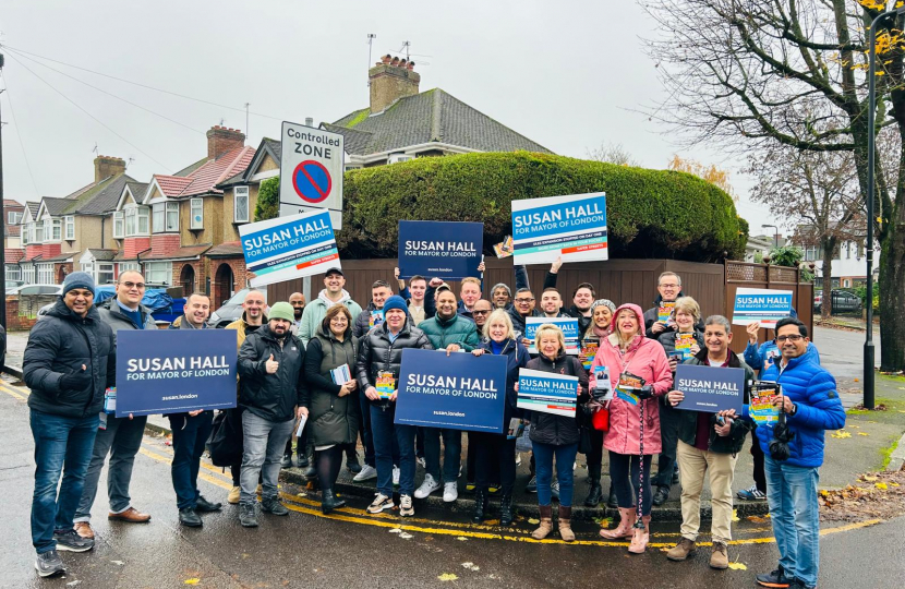 Campaigning with Cllr Susan Hall in Harrow