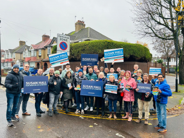 Campaigning with Cllr Susan Hall in Harrow